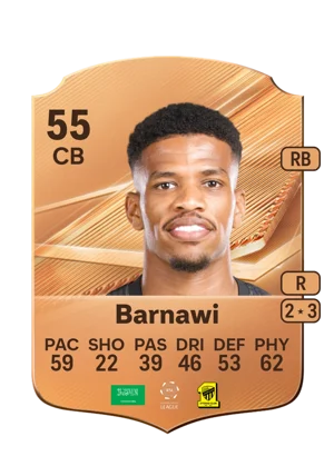 Barnawi - 55 - Rare EA FC 27 card
