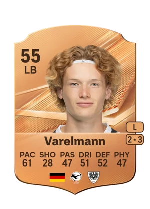 Varelmann - 55 - Rare EA FC 27 card