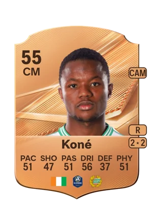 Koné - 55 - Rare EA FC 27 card