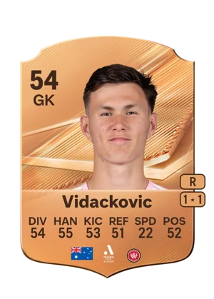 Vidackovic - 54 - Rare EA FC 27 card