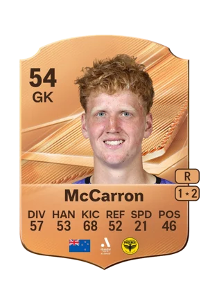 McCarron - 54 - Rare EA FC 27 card