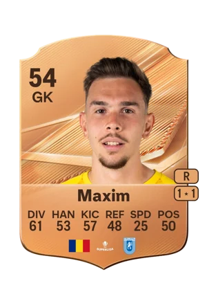 Maxim - 54 - Rare EA FC 27 card