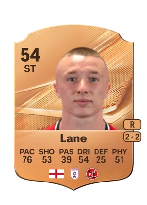 Lane - 54 - Rare EA FC 27 card