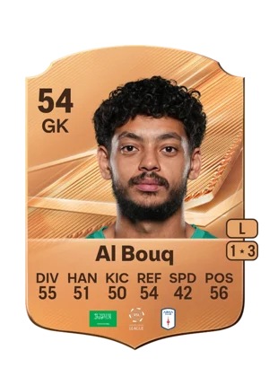 Al Bouq - 54 - Rare EA FC 27 card