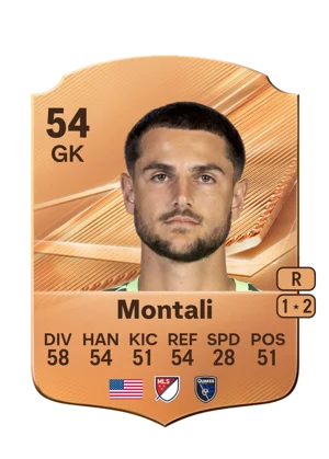 Montali - 54 - Rare EA FC 27 card