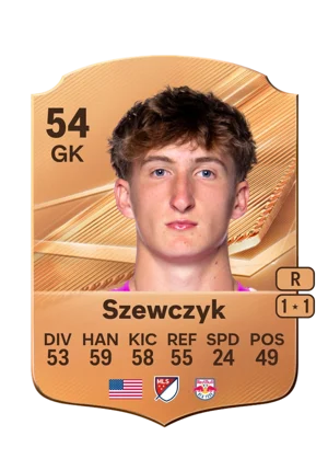 Szewczyk - 54 - Rare EA FC 27 card
