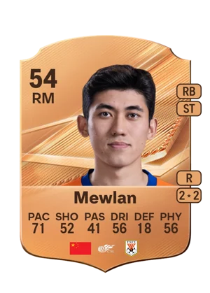 Mewlan - 54 - Rare EA FC 27 card