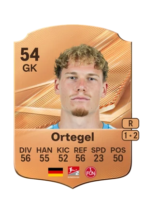 Ortegel - 54 - Rare EA FC 27 card