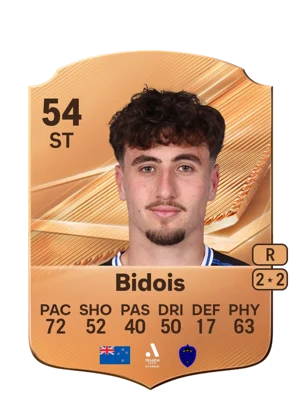 Bidois - 54 - Rare EA FC 27 card