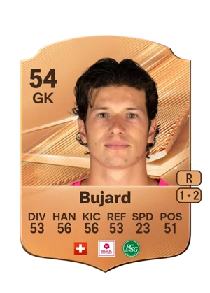 Bujard - 54 - Rare EA FC 27 card