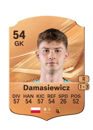 Damasiewicz - 54 - Rare EA FC 27 card