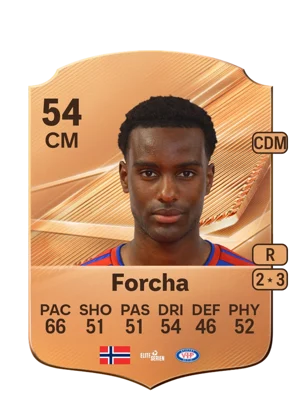 Forcha - 54 - Rare EA FC 27 card
