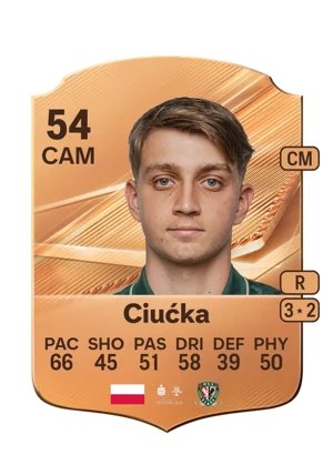 Ciućka - 54 - Rare EA FC 27 card