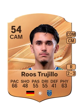 Roos Trujillo - 54 - Rare EA FC 27 card