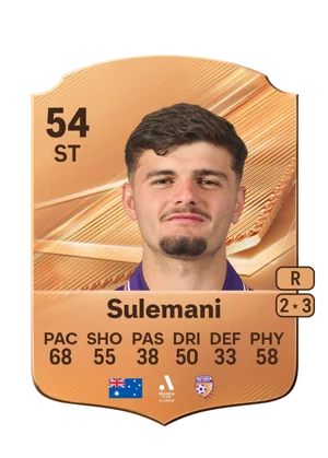 Sulemani - 54 - Rare EA FC 27 card