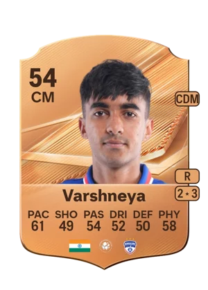 Varshneya - 54 - Rare EA FC 27 card