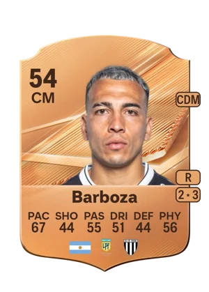 Barboza - 54 - Rare EA FC 27 card