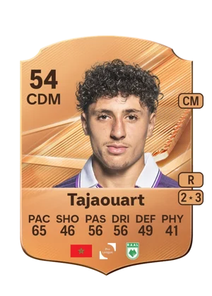 Tajaouart - 54 - Rare EA FC 27 card