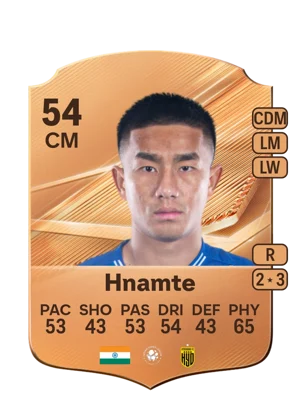 Hnamte - 54 - Rare EA FC 27 card