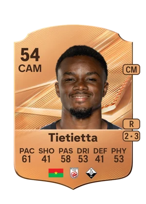 Tietietta - 54 - Rare EA FC 27 card