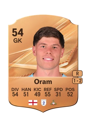 Oram - 54 - Rare EA FC 27 card