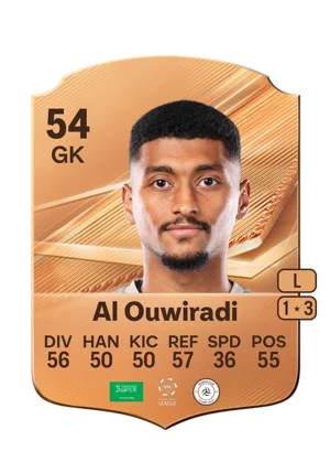 Al Ouwiradi - 54 - Rare EA FC 27 card