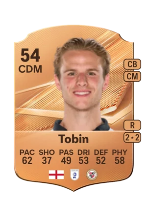 Tobin - 54 - Rare EA FC 27 card