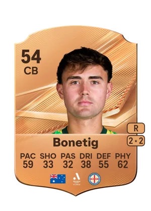 Bonetig - 54 - Rare EA FC 27 card