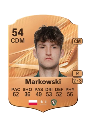 Markowski - 54 - Rare EA FC 27 card