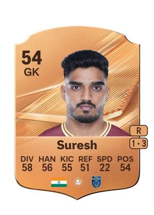 Suresh - 54 - Rare EA FC 27 card
