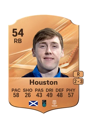 Houston - 54 - Rare EA FC 27 card