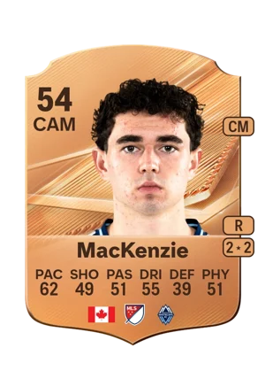 MacKenzie - 54 - Rare EA FC 27 card