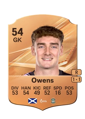 Owens - 54 - Rare EA FC 27 card