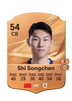 Shi Songchen - 54 - Rare EA FC 27 card