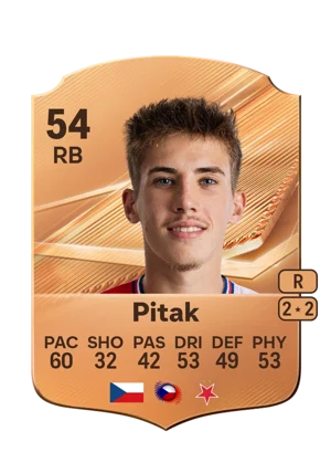 Pitak - 54 - Rare EA FC 27 card