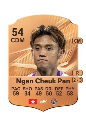 Ngan Cheuk Pan - 54 - Rare EA FC 27 card