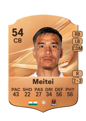 Meitei - 54 - Rare EA FC 27 card
