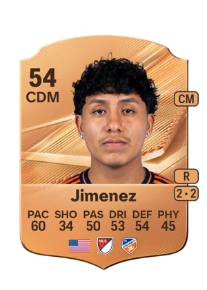Jimenez - 54 - Rare EA FC 27 card