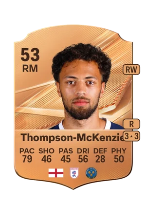Thompson-McKenzie - 53 - Rare EA FC 27 card