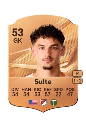 Sulte - 53 - Rare EA FC 27 card