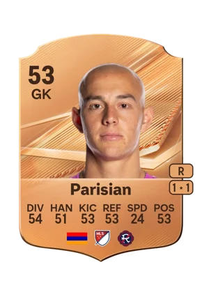 Parisian - 53 - Rare EA FC 27 card