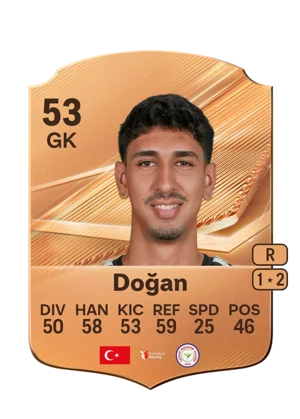 Doğan - 53 - Rare EA FC 27 card