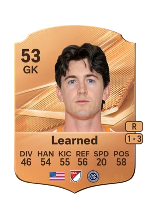Learned - 53 - Rare EA FC 27 card
