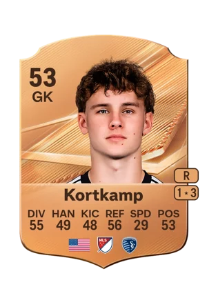 Kortkamp - 53 - Rare EA FC 27 card
