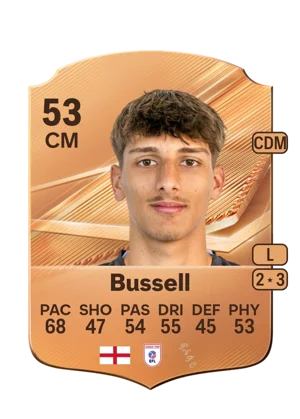 Bussell - 53 - Rare EA FC 27 card