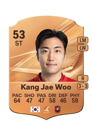 Kang Jae Woo - 53 - Rare EA FC 27 card