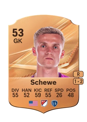 Schewe - 53 - Rare EA FC 27 card