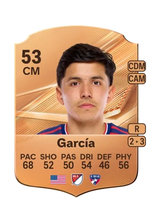 García - 53 - Rare EA FC 27 card