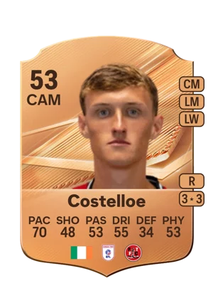 Costelloe - 53 - Rare EA FC 27 card