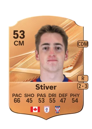 Stiver - 53 - Rare EA FC 27 card